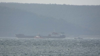 Çanakkale Boğazı'nda gemi arızası