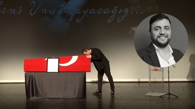 Şinasi Yurtsever'e gözyaşlarıyla veda