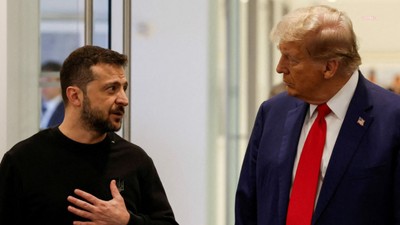 Zelenskiy ile görüşen Trump'tan açıklama