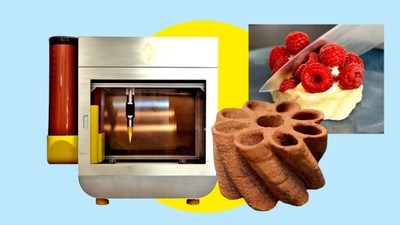 Tek tıkla hazır: 3D yazıcıyla pasta devrimi