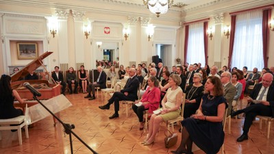 Genç Türk piyanistler Polonya dönem başkanlığı kapsamında konser verdi