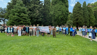 Boğaziçi'nde fakülte eylemi