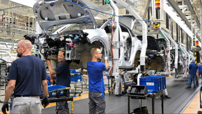 Alman otomotiv sektörü 10 yılın dibini gördü