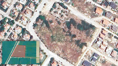 Koruma altındaki tarla ve okul arsası satışta