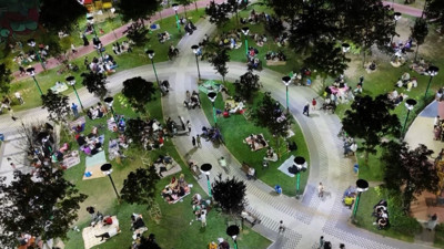 Balıkesir sallandı, İstanbullu parklara koştu