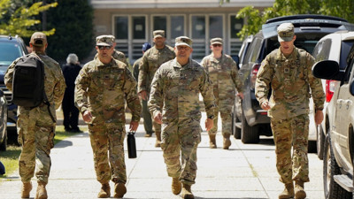Ulusal Muhafızlar, Washington’da: Gözaltılar başladı