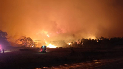 Bursa'daki orman yangını saatler sonra kontrol altına alındı