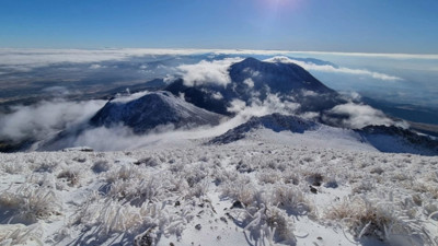 Hasan Dağı'ndan kartpostallık görüntüler