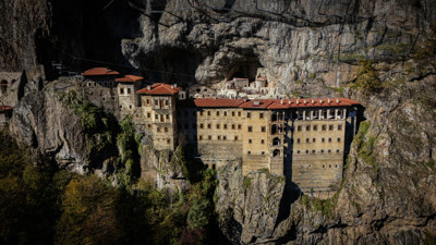 Sümela'da büyüleyen kareler