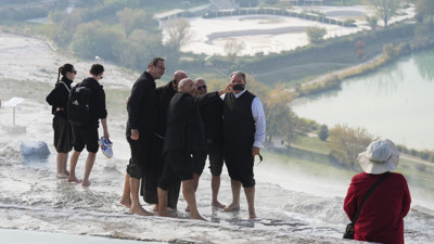 Papa 14. Leo ziyareti öncesi Vatikan heyetinden Denizli çıkarması