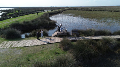 Kuş Cenneti'ne ziyaretçi akını