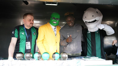 Dan Agyei'ye Kocaeli'de sevgi seli