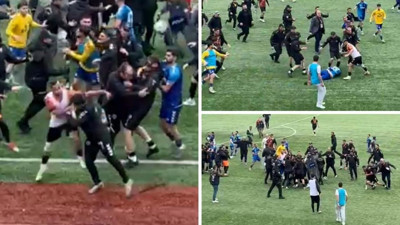Futbol maçı savaşa döndü: 24 kırmızı kart çıktı
