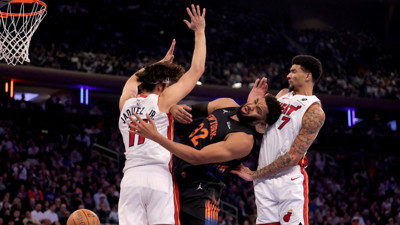 Miami Heat-New York Knicks kapışmasında çılgın son