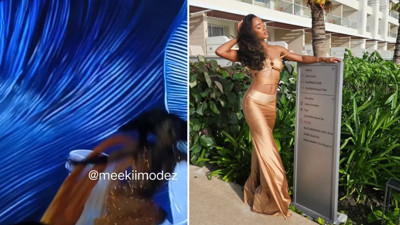 Güzellik yarışmasında korkutan anlar: Jamaikalı güzel sahneden düştü