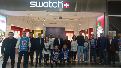 Swatch işçilerinin grevi sürüyor