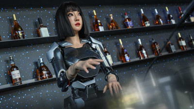 Robotlar barın arkasına geçti: Müşteriye özel içecek hazırlıyor