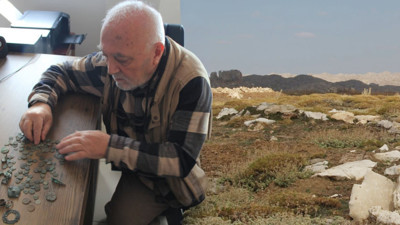Ermenek’te tarih araştırmacısından büyük keşif: 148 sikke bulundu