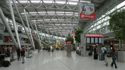 Havalimanında eyleme büyük ceza