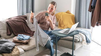 ikinci elden giyiniyoruz