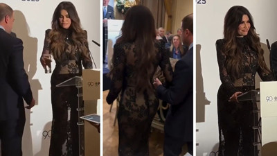 ABD'nin Atina büyükelçisinin cesur elbisesi tartışma yarattı