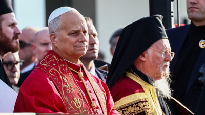 Dünyanın gözü Türkiye'de: Papa Leo İznik'te ayin yaptı