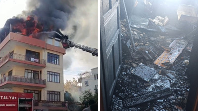 Yangında can pazarı: Çocukları mahalleli kurtardı