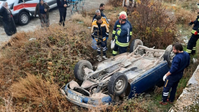 82 yaşındaydı: Aracıyla şarampole yuvarlanıp öldü