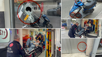 Motosikletteki gençlere silahlı saldırı: 2 yaralı