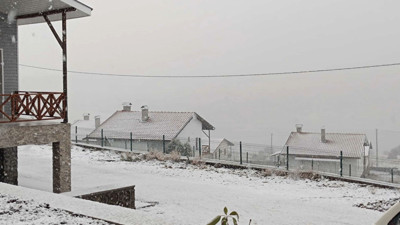 Ankara’da mevsimin ilk karı yağdı