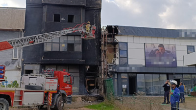 Bursa'da korkutan yangın