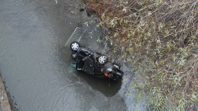 Çaya uçup can verdi