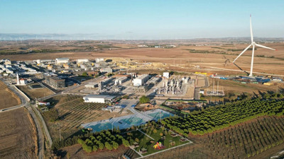 Silivri BOTAŞ tesislerinde yangın