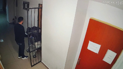 Büyükçekmece Adliyesi'ndeki hırsızlık anları ortaya çıktı