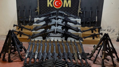 Depolardan cephanelik çıktı