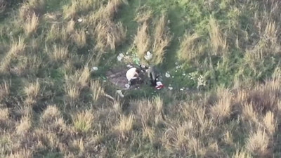 Dron gördü, polis yakaladı