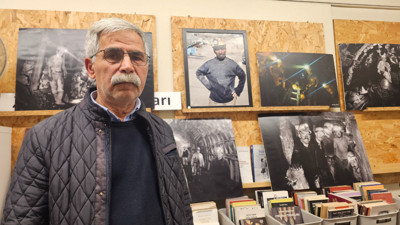 Emekli işçinin maden yılları sergiye dönüştü