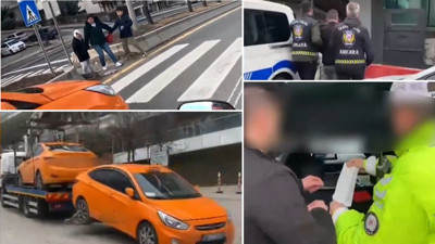 Yaya geçidindeki anne ve çocuklarına yol vermediler, ibretlik ceza
