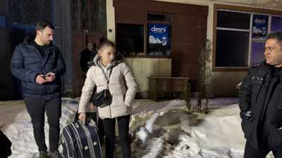 Zorla alıkonulan kadın kurtarıldı