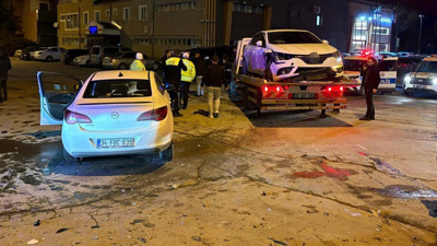 Sürücü kaçtı, yakını yerine geçmeye çalıştı