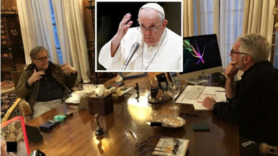 Trump'ın eski sağ kolu ve Epstein'in Papa'ya kumpas planı ortaya çıktı