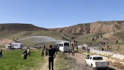 Diyarbakır'da GES protestosuna jandarma müdahalesi: 15 gözaltı, 4 yaralı