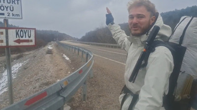 Almanya’dan Japonya’ya yürüyen Türk, 6 ayda Türkiye’ye ulaştı