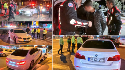 Babasının lüks aracıyla polis kovalamacasına girdi! Çocuk sürücüye ceza yağdı