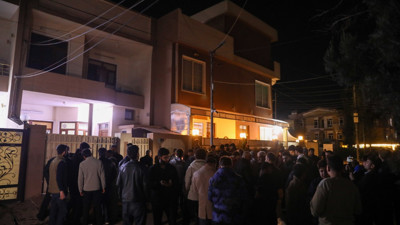 Evin çatısına kamikaze İHA düştü