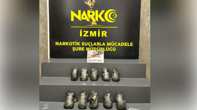 Narkotik köpeği ‘Alis’ yakaladı: Araçta 10 kilo metamfetamin çıktı