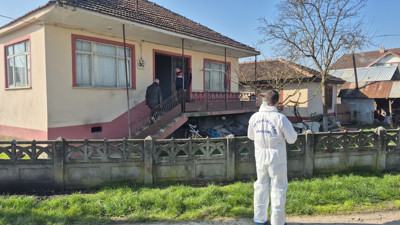 Kovaya konulan odun can aldı