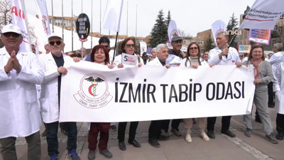 TTB'nin 'Beyaz Yürüyüş'ü' 14 Mart Tıp Bayramı'nda son buldu