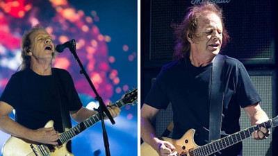 Efsane gitarist hastaneye kaldırıldı