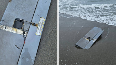 Sahile vurdu, ekipler harekete geçti